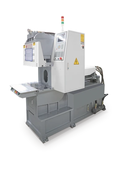 Machine de moulage par injection verticale à cadre en C-